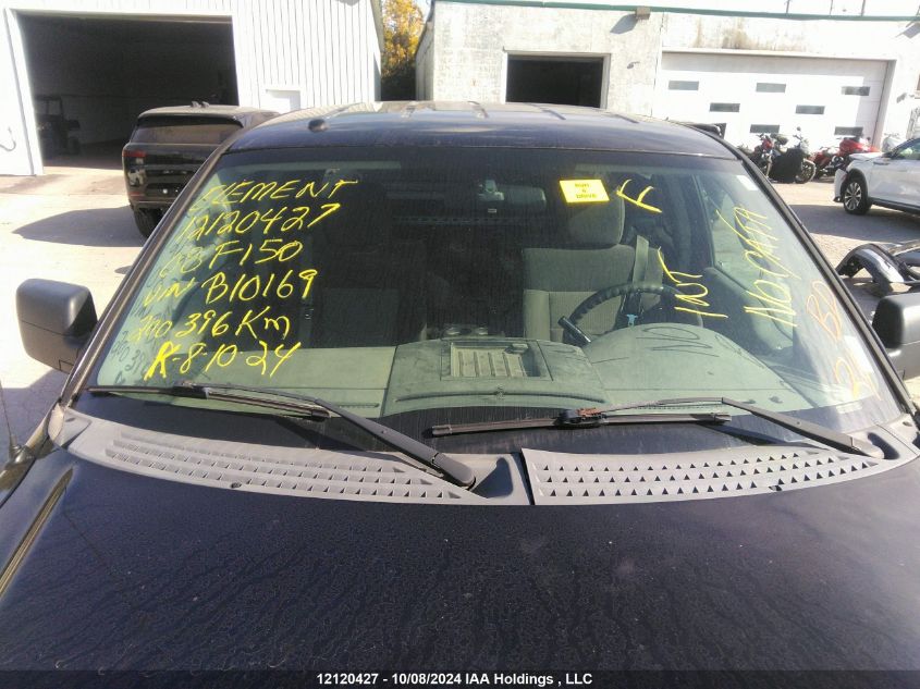 2008 Ford F150 VIN: 1FTPX14V98FB10169 Lot: 12120427