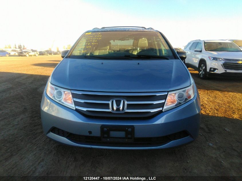 2011 Honda Odyssey Exl VIN: 5FNRL5H62BB066977 Lot: 12120447