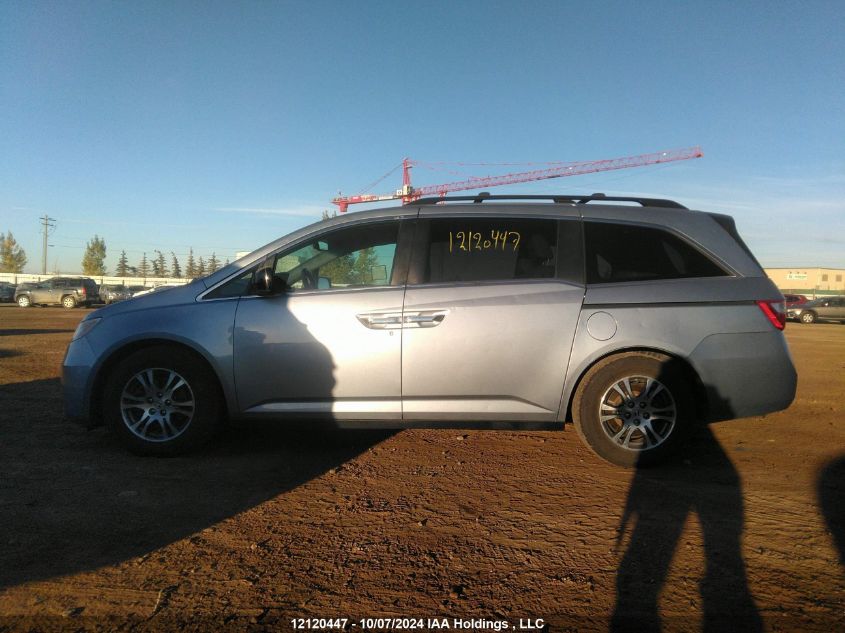 2011 Honda Odyssey Exl VIN: 5FNRL5H62BB066977 Lot: 12120447