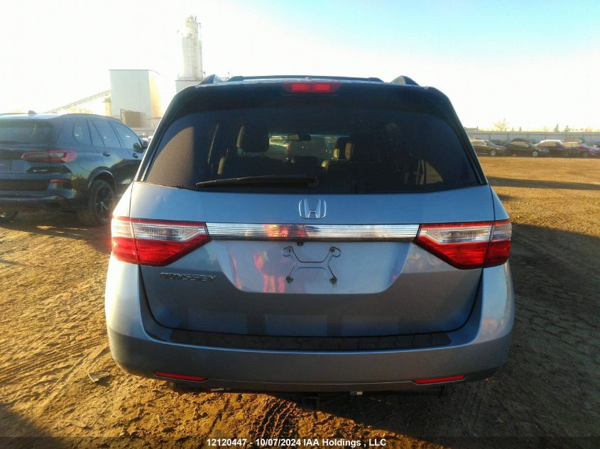 2011 Honda Odyssey Exl VIN: 5FNRL5H62BB066977 Lot: 12120447