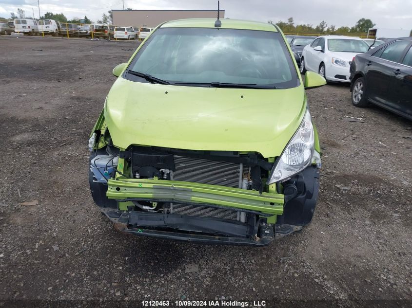 2013 Chevrolet Spark 1Lt VIN: KL8CD6S92DC614948 Lot: 12120463