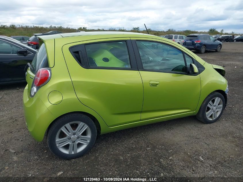 2013 Chevrolet Spark 1Lt VIN: KL8CD6S92DC614948 Lot: 12120463