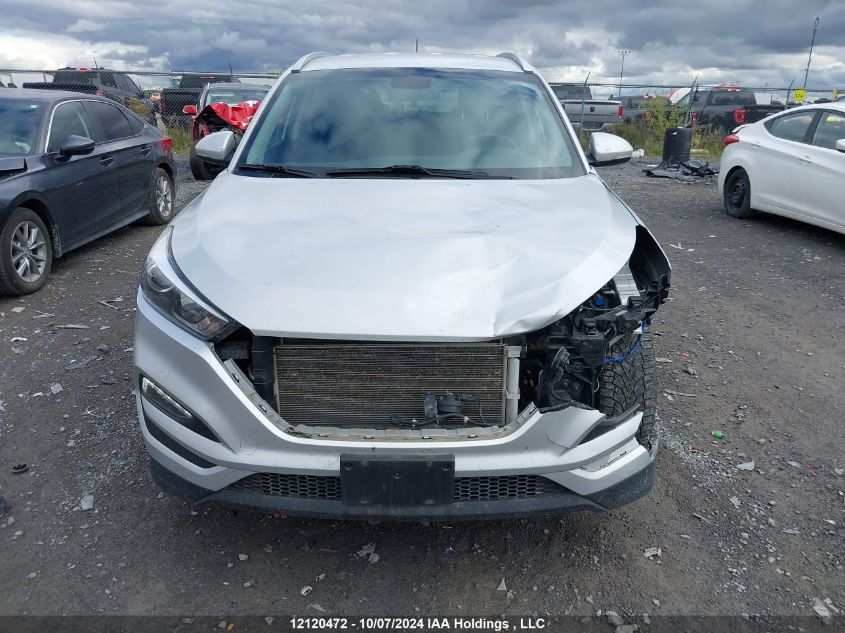 2017 Hyundai Tucson Limited/Sport And Eco/Se VIN: KM8J3CA46HU591434 Lot: 12120472