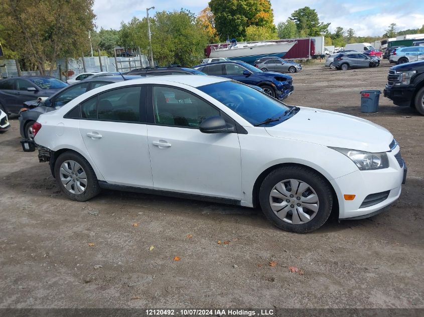 2014 Chevrolet Cruze VIN: 1G1PL5SH6E7406037 Lot: 12120492