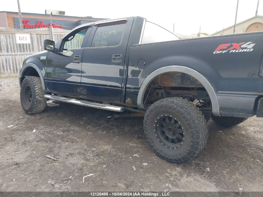 2006 Ford F150 Supercrew VIN: 1FTPW14576FB08291 Lot: 12120495