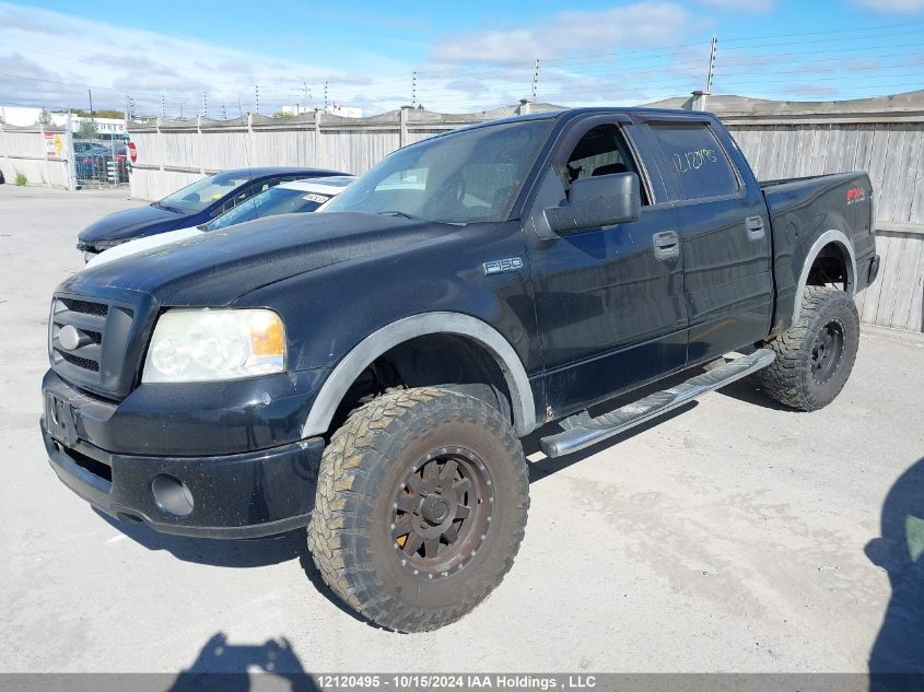 2006 Ford F150 Supercrew VIN: 1FTPW14576FB08291 Lot: 12120495