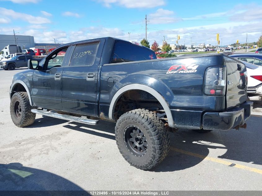 2006 Ford F150 Supercrew VIN: 1FTPW14576FB08291 Lot: 12120495