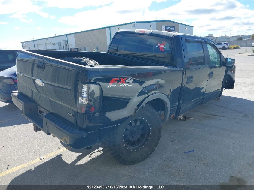 2006 Ford F150 Supercrew VIN: 1FTPW14576FB08291 Lot: 12120495