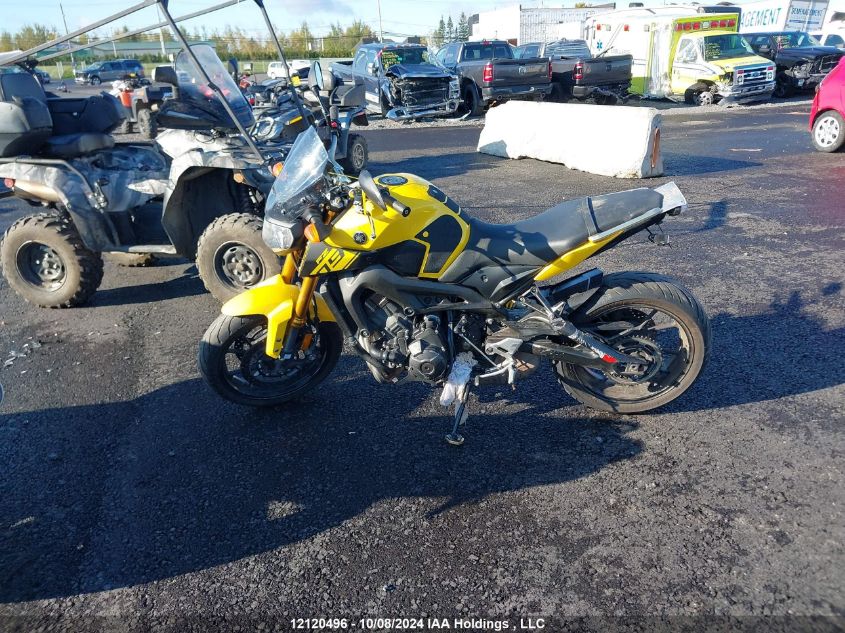 2015 Yamaha Fz09 VIN: JYARN33N1FA001061 Lot: 12120496