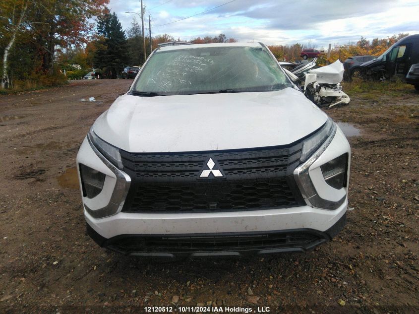 2022 Mitsubishi Eclipse Cross VIN: JA4ATUAA7NZ613367 Lot: 12120512