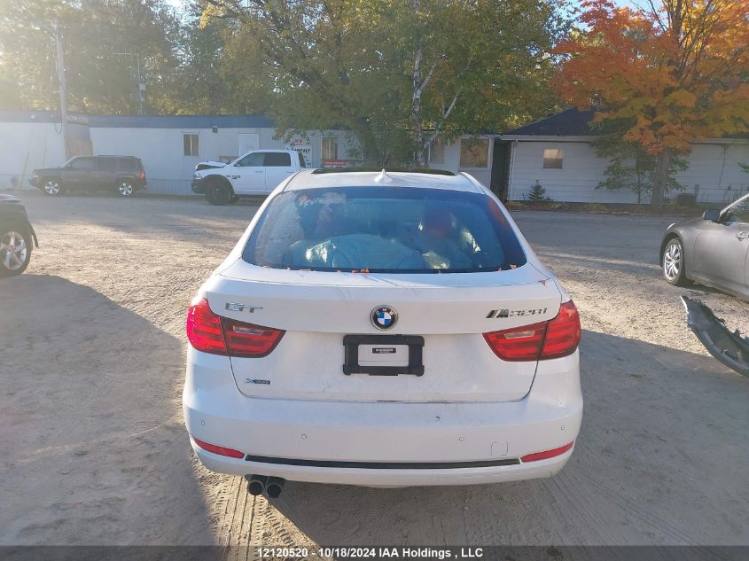 2014 BMW 3 Series Gran Turismo VIN: WBA3X5C56ED559465 Lot: 12120520