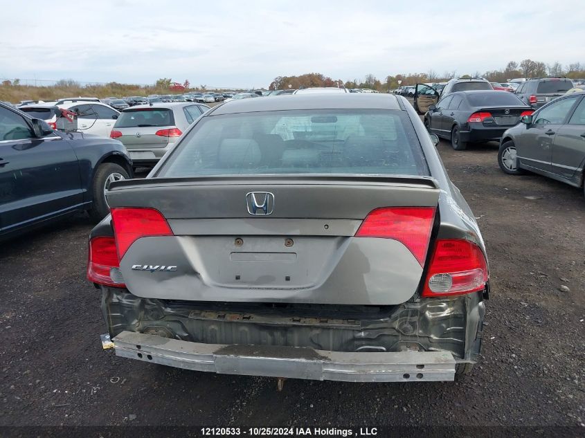 2008 Honda Civic VIN: 2HGFA16428H109026 Lot: 12120533