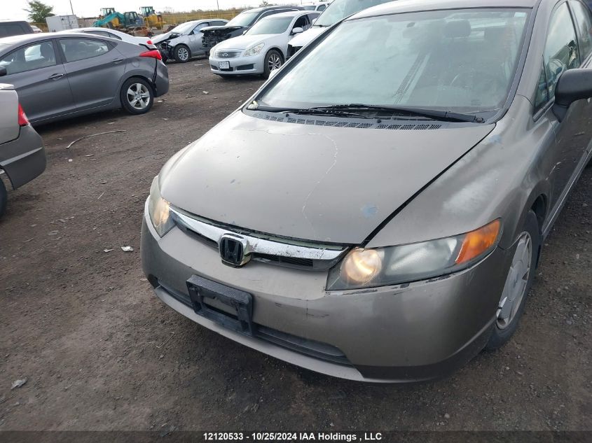 2008 Honda Civic VIN: 2HGFA16428H109026 Lot: 12120533