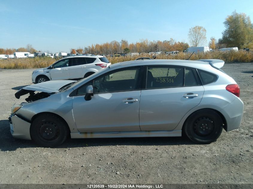 2012 Subaru Impreza Premium VIN: JF1GPAD62CH238331 Lot: 12120539