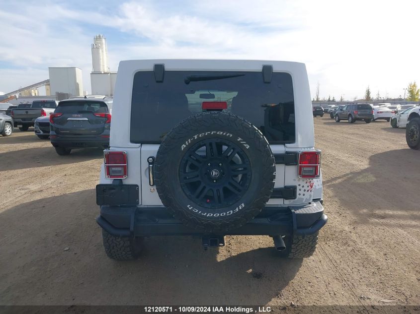 2016 Jeep Wrangler Unlimited Sahara VIN: 1C4BJWEGXGL177064 Lot: 12120571