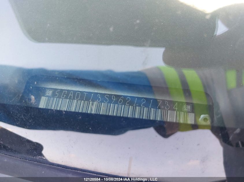 2006 Buick Rainier VIN: 5GADT13S962121734 Lot: 12120584