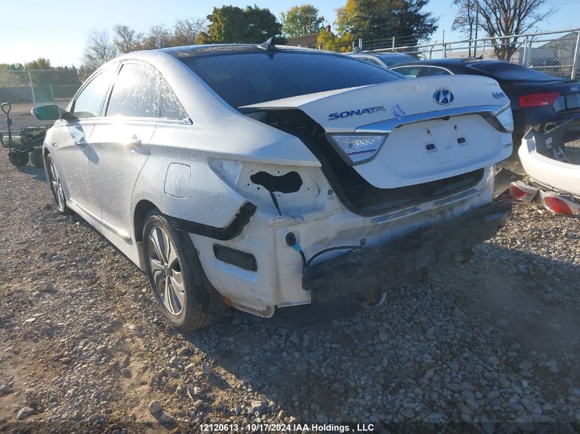 2013 Hyundai Sonata Hybrid Hybrid VIN: KMHEC4A40DA069935 Lot: 12120613