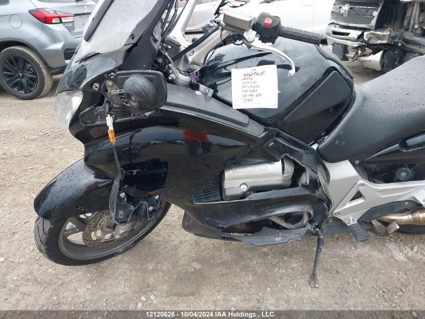 2006 Honda St1300 VIN: JH2SC51016M401481 Lot: 12120625