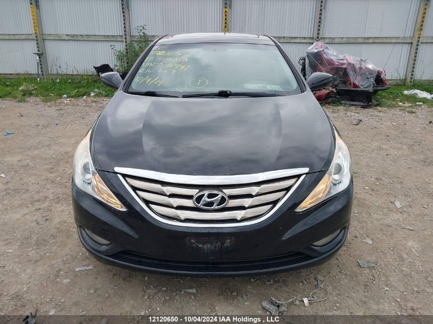 2013 Hyundai Sonata Gls VIN: 5NPEB4AC8DH542441 Lot: 12120650