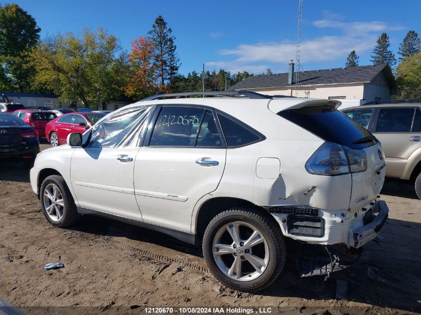 2008 Lexus Rx 400H VIN: JTJHW31U382866759 Lot: 12120670