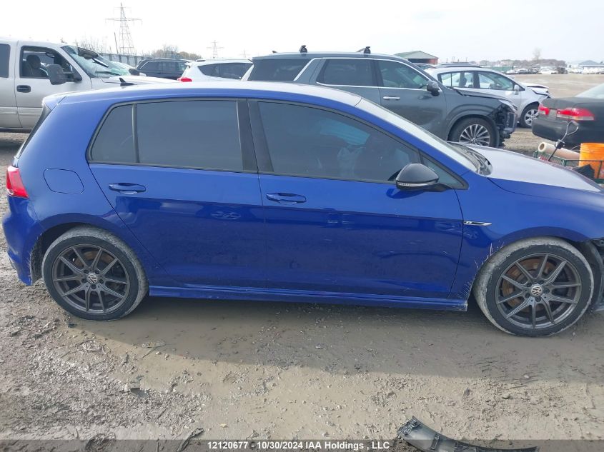 2016 Volkswagen Golf R VIN: WVWUF7AU1GW271537 Lot: 12120677