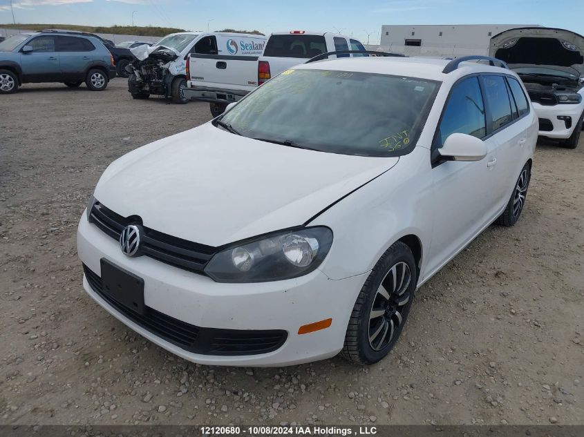 2011 Volkswagen Golf Wagon VIN: 3VWPX7AJ2BM666154 Lot: 12120680