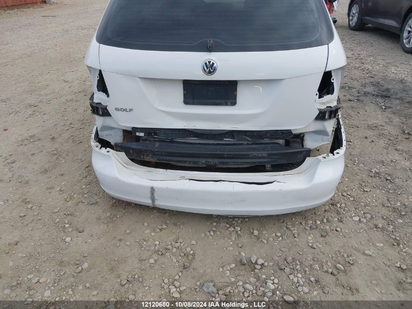2011 Volkswagen Golf Wagon VIN: 3VWPX7AJ2BM666154 Lot: 12120680