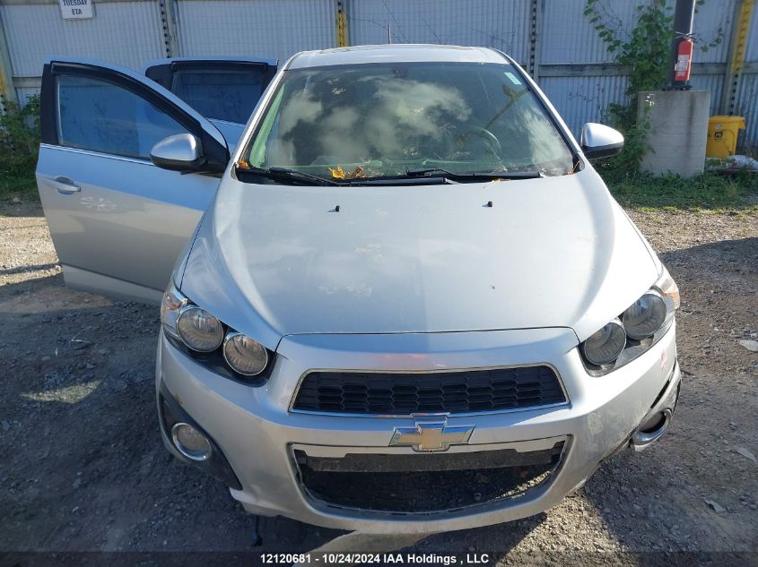 2015 Chevrolet Sonic VIN: 1G1JC6SH5F4208998 Lot: 12120681