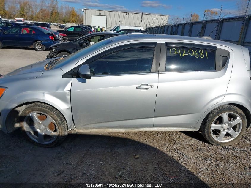 2015 Chevrolet Sonic VIN: 1G1JC6SH5F4208998 Lot: 12120681