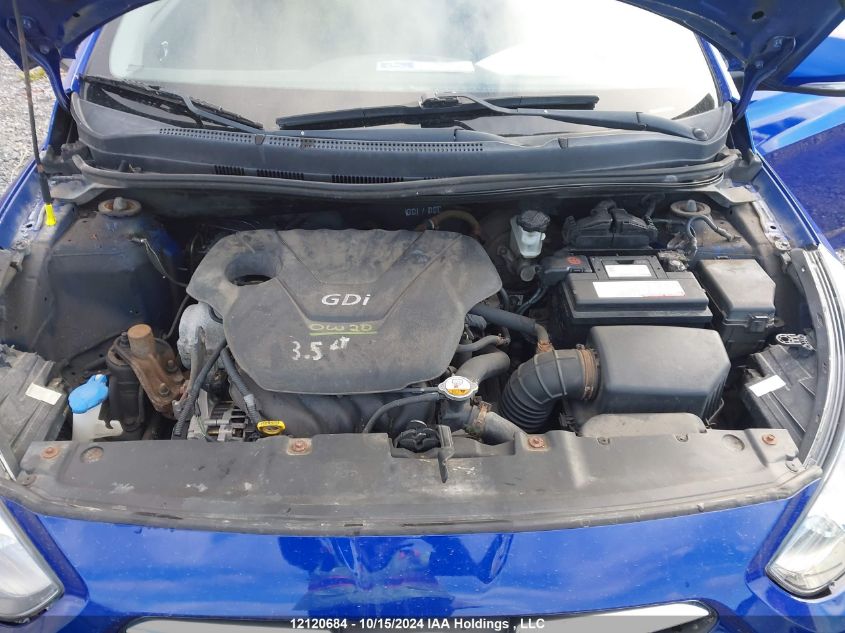 2013 Hyundai Accent VIN: KMHCU5AE6DU078849 Lot: 12120684