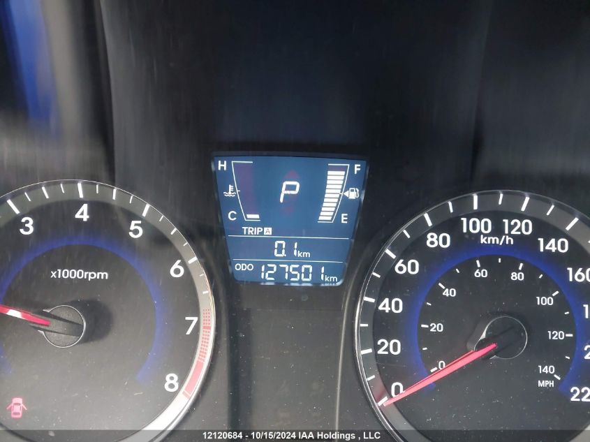 2013 Hyundai Accent VIN: KMHCU5AE6DU078849 Lot: 12120684