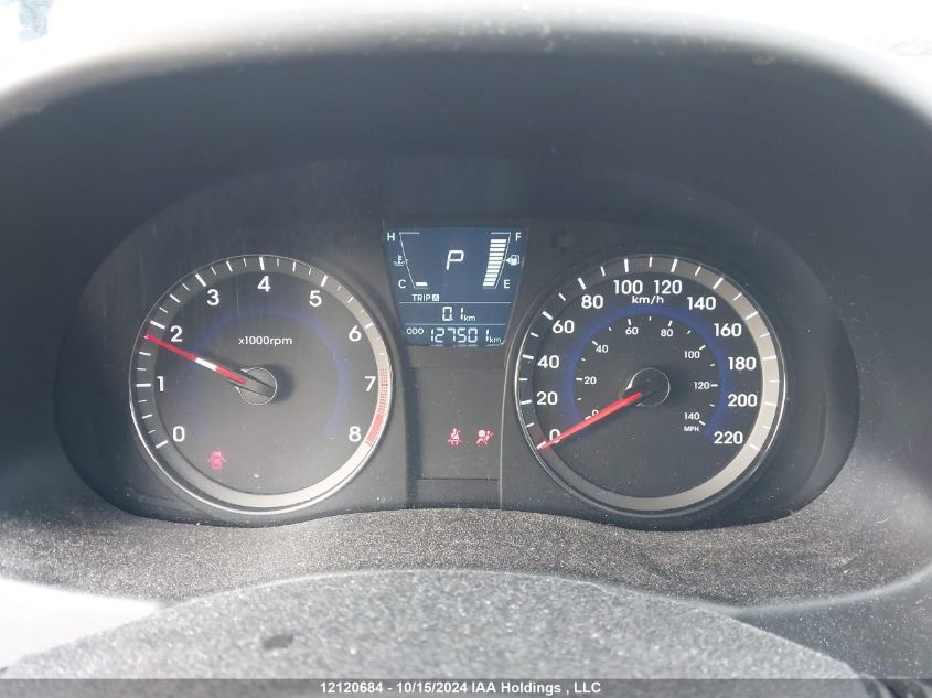 2013 Hyundai Accent VIN: KMHCU5AE6DU078849 Lot: 12120684