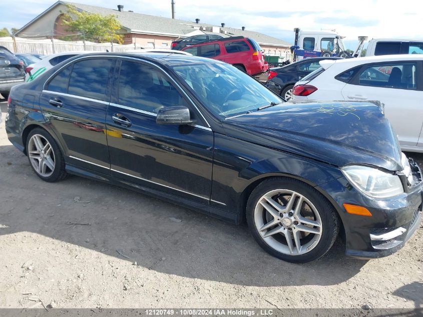 2012 Mercedes-Benz C 300 4Matic VIN: WDDGF8BB5CA601001 Lot: 12120749