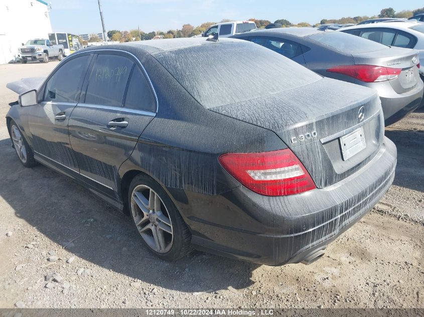 2012 Mercedes-Benz C 300 4Matic VIN: WDDGF8BB5CA601001 Lot: 12120749