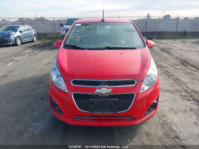 2013 Chevrolet Spark VIN: KL8CA6S90DC504103 Lot: 12120757