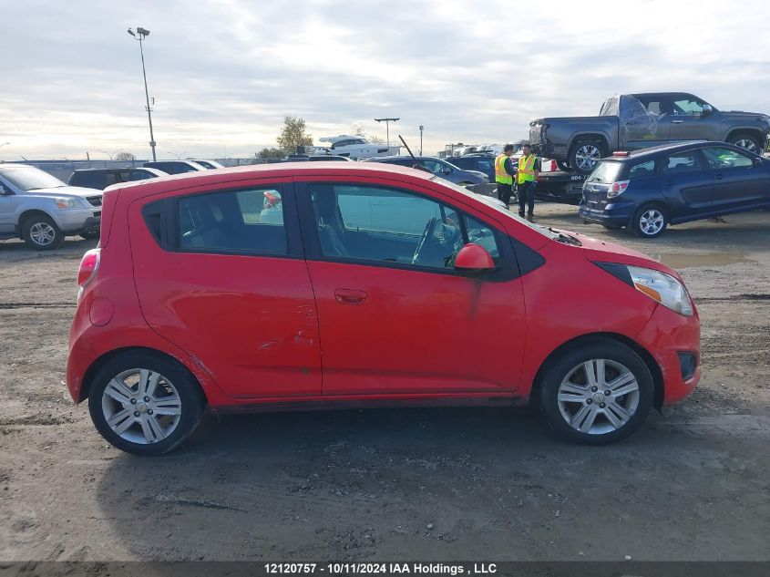 2013 Chevrolet Spark VIN: KL8CA6S90DC504103 Lot: 12120757