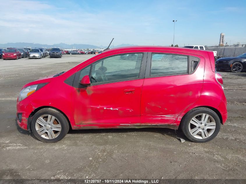 2013 Chevrolet Spark VIN: KL8CA6S90DC504103 Lot: 12120757