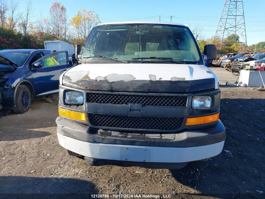 2010 Chevrolet Express 2500 Work Van VIN: 1GCZGFBA6A1105293 Lot: 12120788