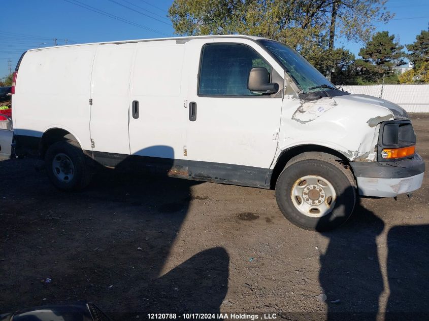 2010 Chevrolet Express 2500 Work Van VIN: 1GCZGFBA6A1105293 Lot: 12120788