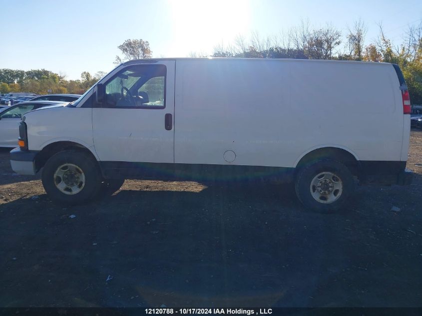 2010 Chevrolet Express 2500 Work Van VIN: 1GCZGFBA6A1105293 Lot: 12120788