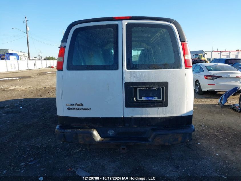 2010 Chevrolet Express 2500 Work Van VIN: 1GCZGFBA6A1105293 Lot: 12120788