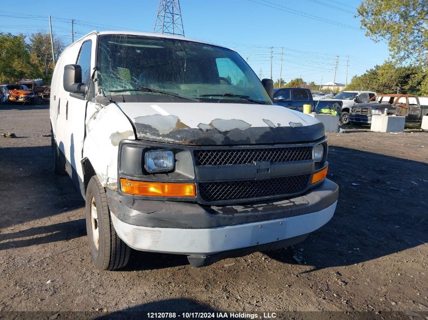 2010 Chevrolet Express 2500 Work Van VIN: 1GCZGFBA6A1105293 Lot: 12120788