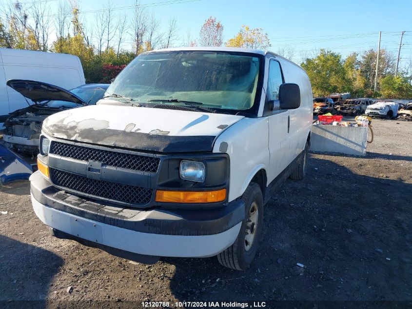 2010 Chevrolet Express 2500 Work Van VIN: 1GCZGFBA6A1105293 Lot: 12120788