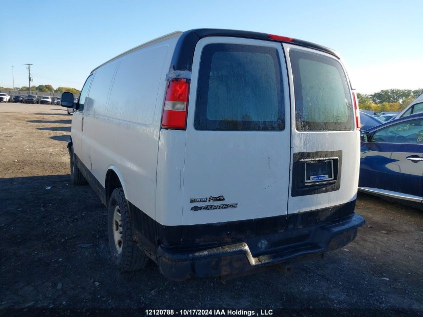 2010 Chevrolet Express 2500 Work Van VIN: 1GCZGFBA6A1105293 Lot: 12120788