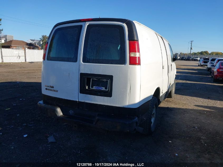 2010 Chevrolet Express 2500 Work Van VIN: 1GCZGFBA6A1105293 Lot: 12120788