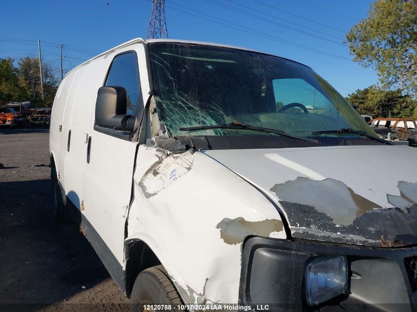 2010 Chevrolet Express 2500 Work Van VIN: 1GCZGFBA6A1105293 Lot: 12120788