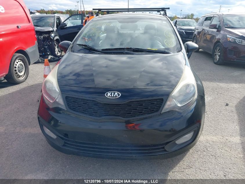 2013 Kia Rio VIN: KNADM4A35D6158971 Lot: 12120796