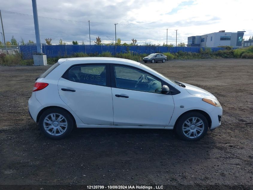 2013 Mazda Mazda2 VIN: JM1DE1KY4D0168483 Lot: 12120799