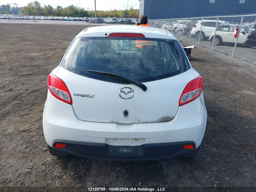 2013 Mazda Mazda2 VIN: JM1DE1KY4D0168483 Lot: 12120799