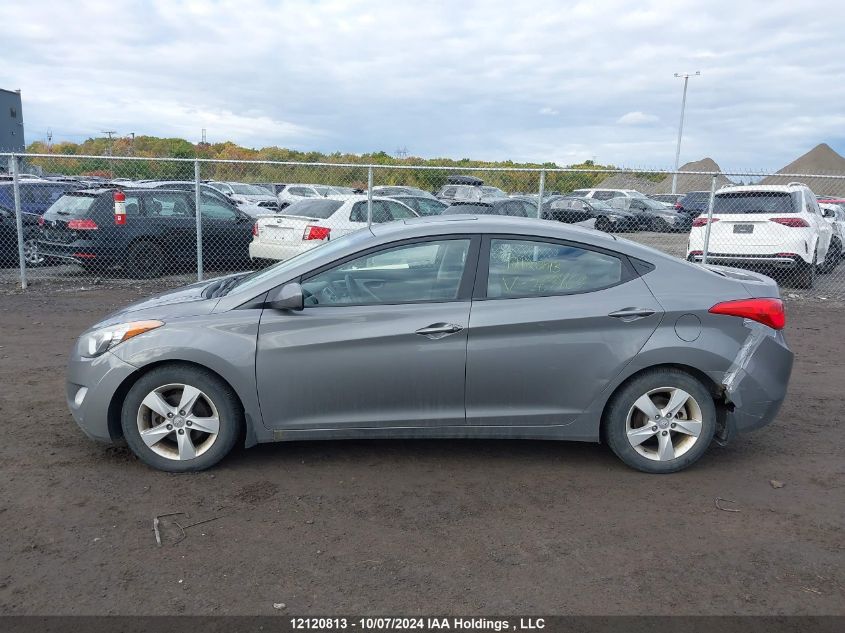 2013 Hyundai Elantra VIN: 5NPDH4AE7DH263462 Lot: 12120813